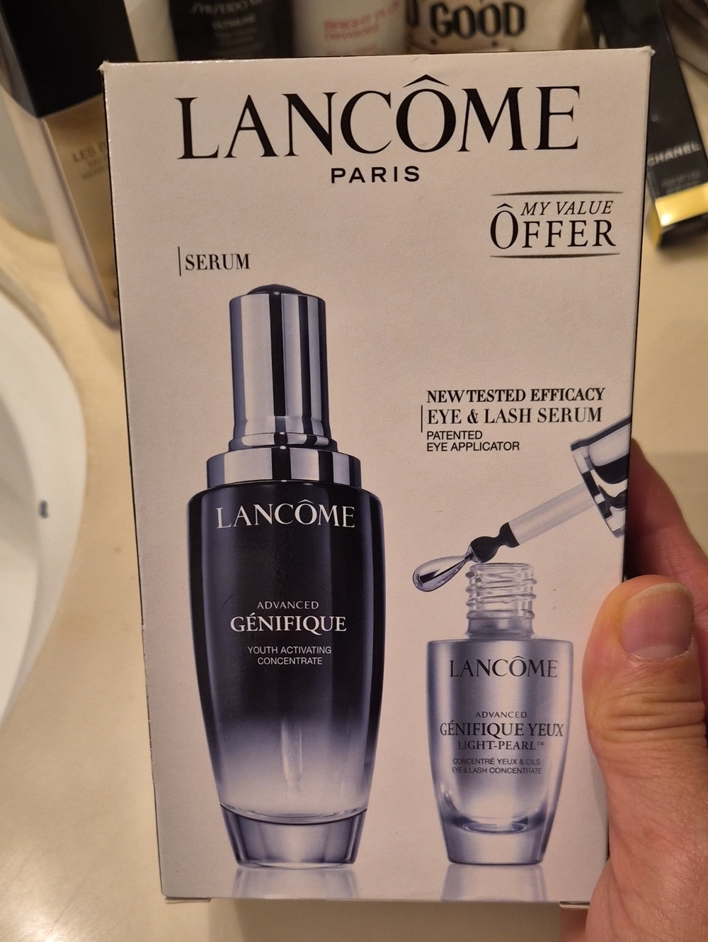 Lancôme Advanced Génifique Serum – Black, Silver